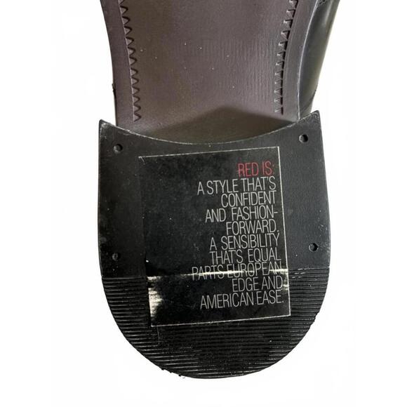 FALL CLEARANCE NEW Men's Stylish Black Leather Slip-On Shoes by Alfani - Picture 7 of 8